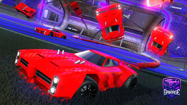 A Rocket League car design from djndjdjdbd