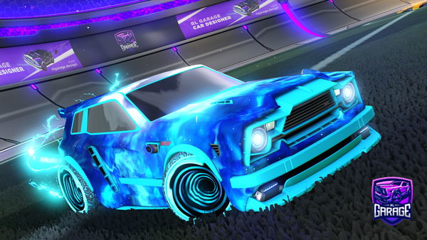 A Rocket League car design from BillyRobbo