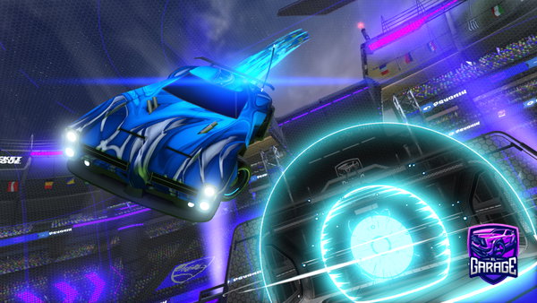 A Rocket League car design from BatVan_