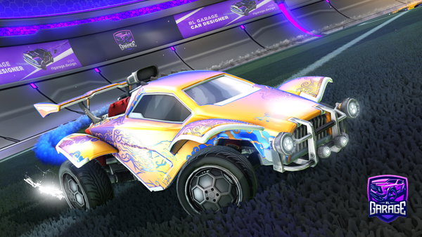 A Rocket League car design from elchipp0