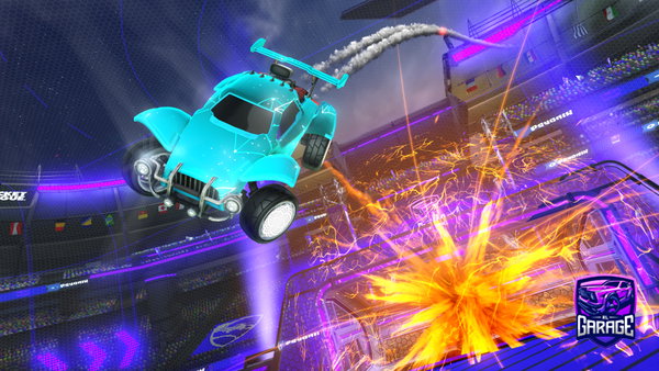 A Rocket League car design from AfloatLlama501