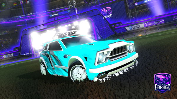 A Rocket League car design from BlazziMan