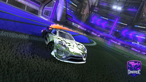 A Rocket League car design from maks999990101