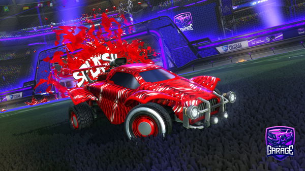 A Rocket League car design from Artbro