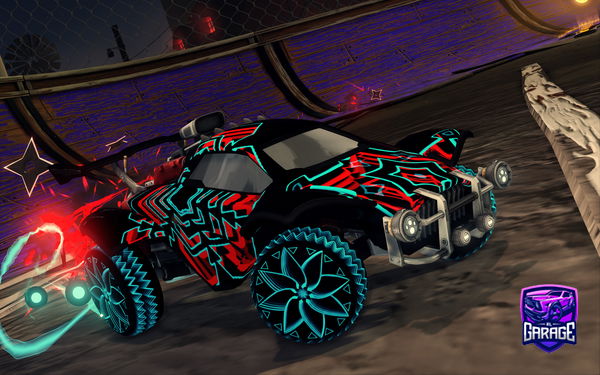 A Rocket League car design from T-Crafter