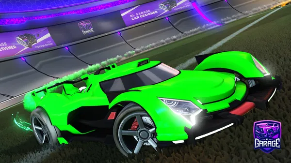 A Rocket League car design from Sharkie-Boy