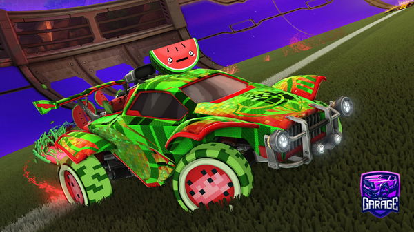 A Rocket League car design from Polar-Ray