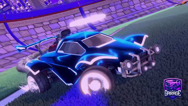 A Rocket League car design from Halo1014