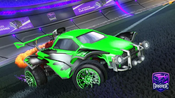 A Rocket League car design from Jasonkami