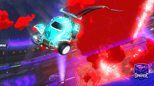 A Rocket League car design from MoPraglan