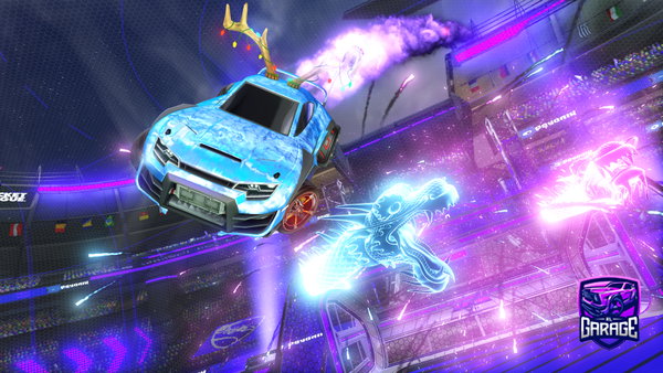 A Rocket League car design from Hamidreza07