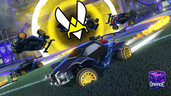A Rocket League car design from zemso