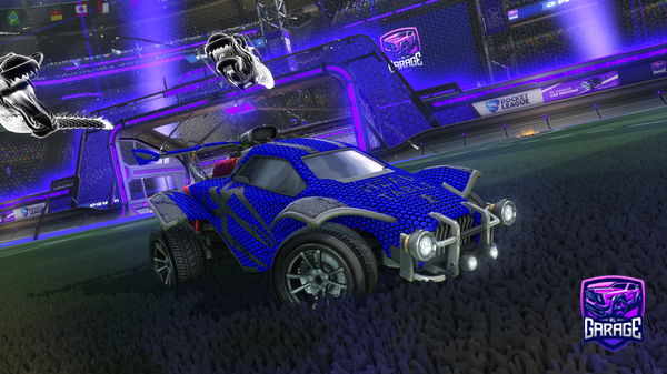 A Rocket League car design from TheSocialCOW