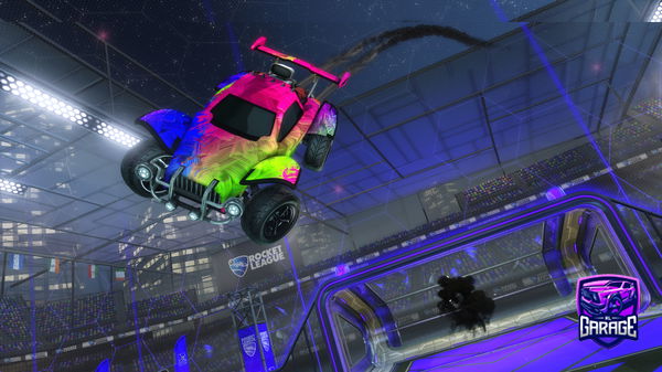 A Rocket League car design from JocularScarf968