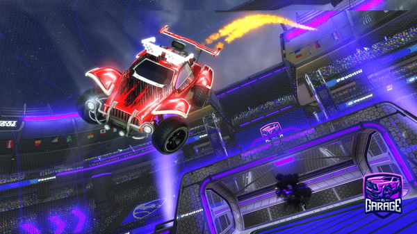 A Rocket League car design from Together-laser7