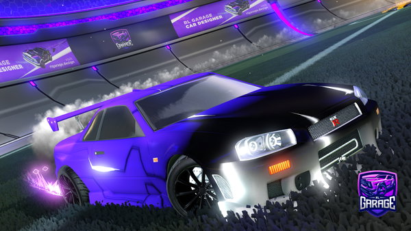 A Rocket League car design from DeanxMarley1