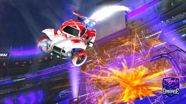 A Rocket League car design from MckyDaMau5