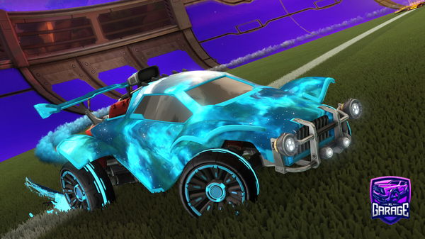 A Rocket League car design from stuckilivio