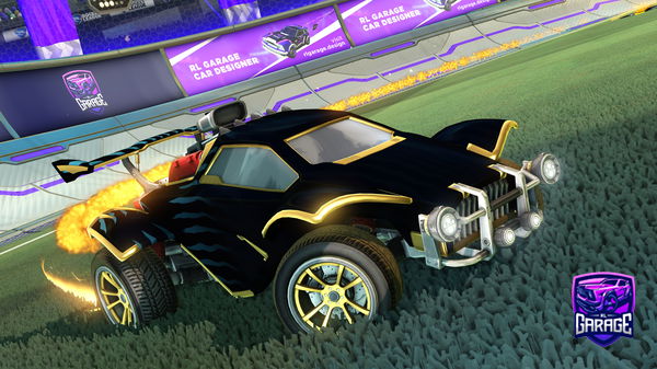 A Rocket League car design from DRC14