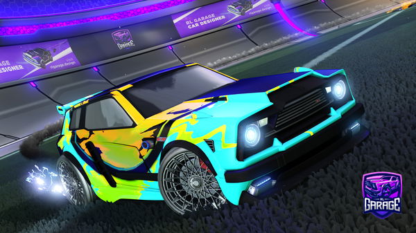 A Rocket League car design from daddy_jodhi_