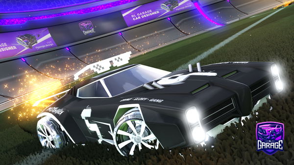 A Rocket League car design from AhmedoPK