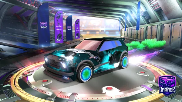 A Rocket League car design from Flodef59