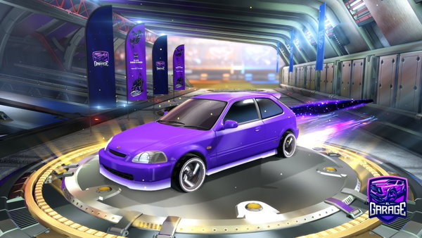 A Rocket League car design from davoetsieisvoetsie