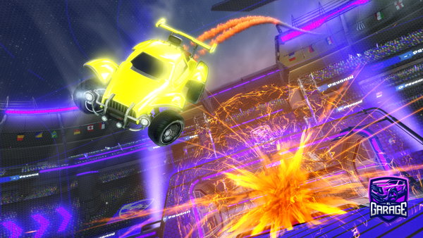 A Rocket League car design from Drku_A1
