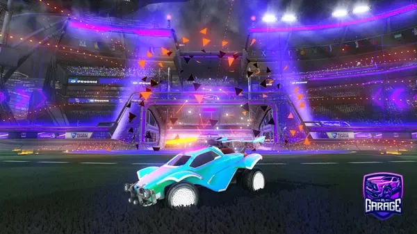 A Rocket League car design from mechRL