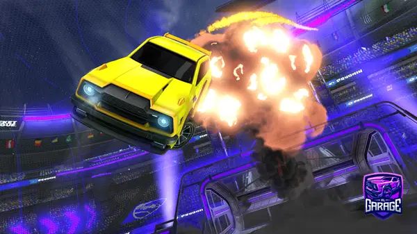 A Rocket League car design from AgiHedvig