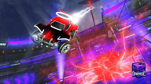 A Rocket League car design from WTHBADGER