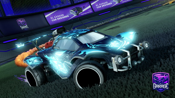 A Rocket League car design from Devoumofficial
