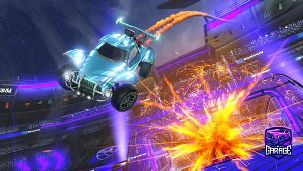A Rocket League car design from 00melon00