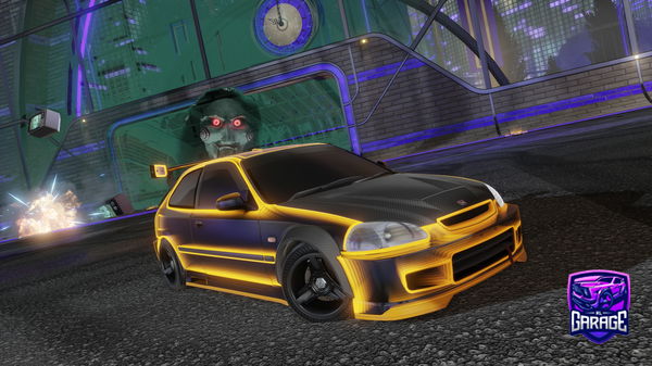 A Rocket League car design from Bzdylus