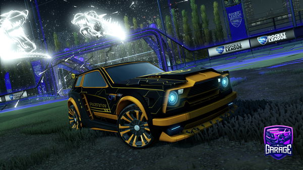 A Rocket League car design from Glory-Ham-Mer