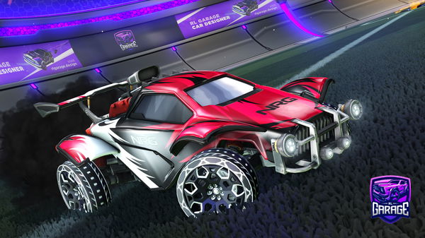 A Rocket League car design from Limppuliam