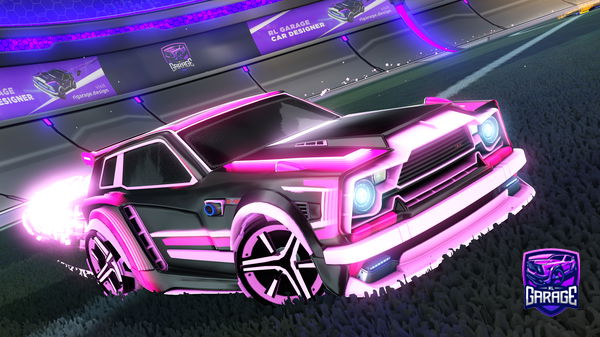 A Rocket League car design from squeak1234