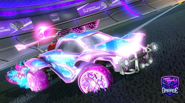 A Rocket League car design from Dylan2000YT