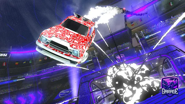 A Rocket League car design from Cheetah928