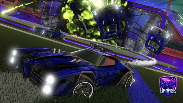 A Rocket League car design from Drippy____god