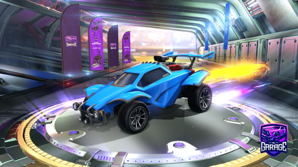 A Rocket League car design from flatulentt