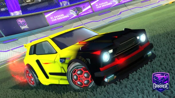 A Rocket League car design from Nitefury