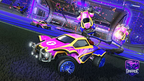 A Rocket League car design from adriandrs17