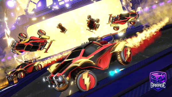 A Rocket League car design from est-oc31