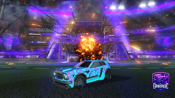 A Rocket League car design from The_King_Master