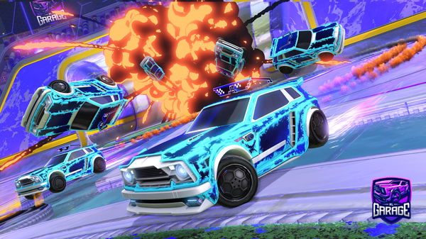 A Rocket League car design from PointlessSkys