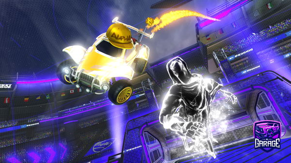 A Rocket League car design from VroomVroomspeed