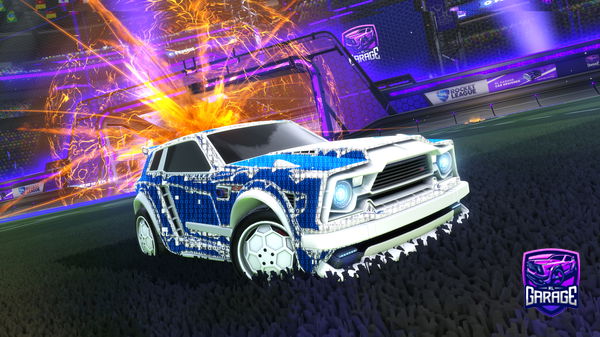 A Rocket League car design from magicjuju