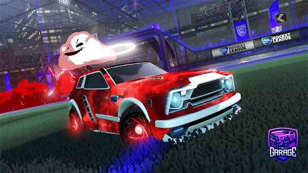 A Rocket League car design from IshgamingYt