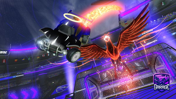 A Rocket League car design from joaogamerdbr